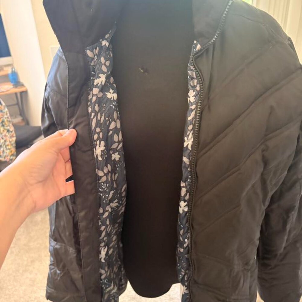 Eddie Bauer Puffer Jacket Premium Goose Down Sz M